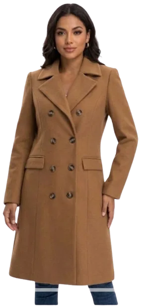 Mujer: Abrigo Camel